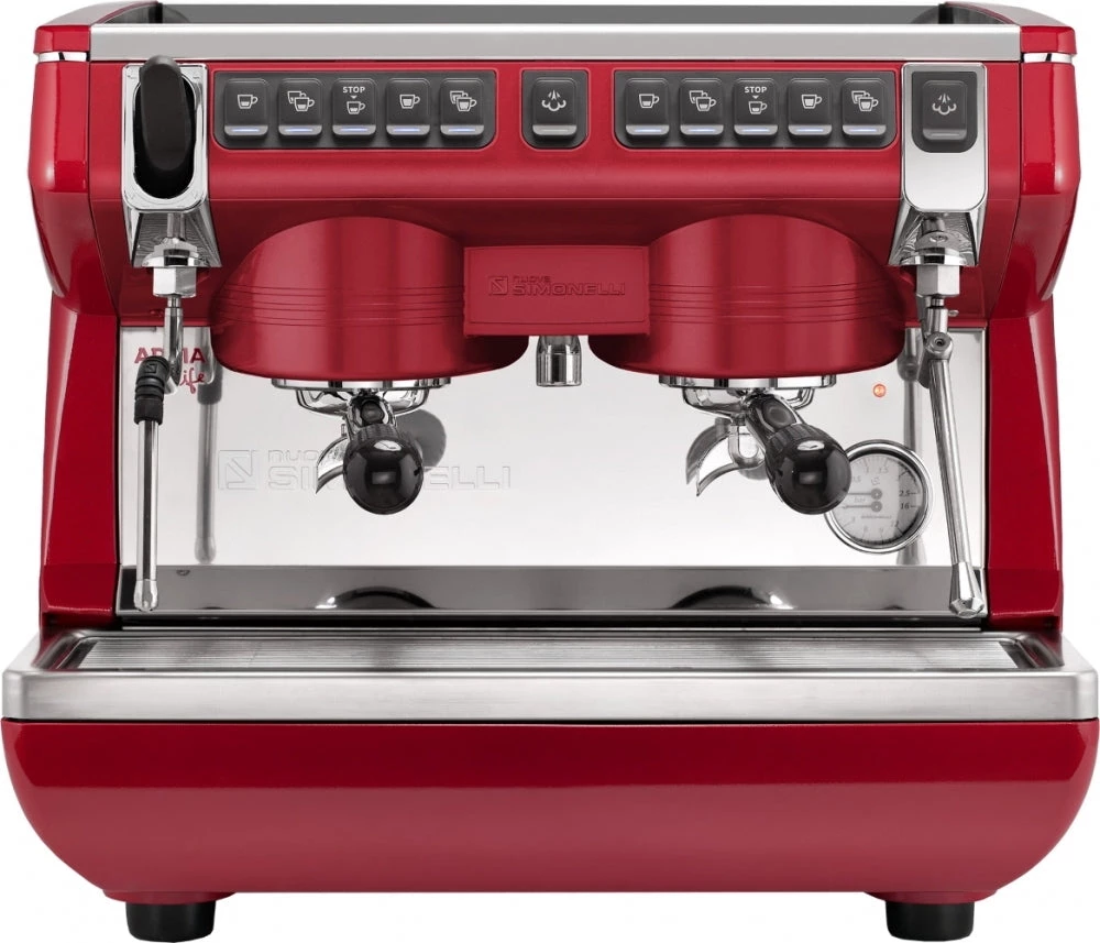 Nuova Simonelli Appia Life - 2 Group Compact - Volumetric - Heart Red 3 Nuova Simonelli Appia Life - 2 Group Compact - Volumetric - Heart Red