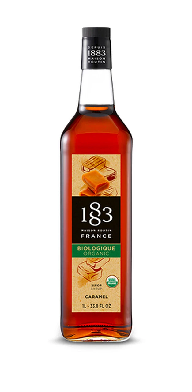1883 Organic Caramel Syrup - 1L (Glass Bottle) Tea 3 1883 Organic Caramel Syrup - 1L (Glass Bottle) Tea