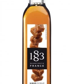 Tea 1883 Salted Caramel Syrup - 250 Ml (Glass Bottle)