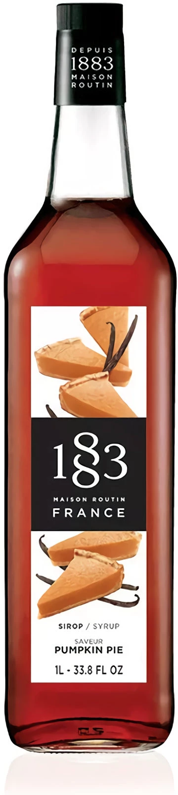 1883 Pumpkin Pie Syrup - 1l (Glass Bottle) Tea 3 1883 Pumpkin Pie Syrup - 1l (Glass Bottle) Tea