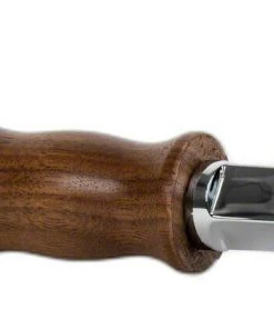 Gaggia Bottomless (Naked) Portafilter - 58mm - W/ Walnut Handle