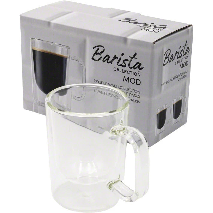 Safdie & Co. Barista Mod Espresso Mugs – Double Wall – Set Of 2 – 120 Ml Tea 4 Safdie & Co. Barista Mod Espresso Mugs – Double Wall – Set Of 2 – 120 Ml Tea