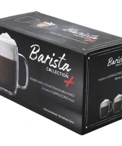 Safdie & Co. Barista Plus Double Wall Cappuccino Mugs - Set Of 2 - 250 Ml Tea 7 Safdie & Co. Barista Plus Double Wall Cappuccino Mugs - Set Of 2 - 250 Ml Tea