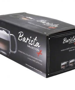 Tea Safdie & Co. Barista Plus Double Wall Latte Mugs - Set Of 2 - 475 Ml 7 Tea Safdie & Co. Barista Plus Double Wall Latte Mugs - Set Of 2 - 475 Ml