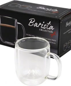 Tea Safdie & Co. Barista Plus Double Wall Espresso Mug - Set Of 2 - 80 Ml 7 Tea Safdie & Co. Barista Plus Double Wall Espresso Mug - Set Of 2 - 80 Ml