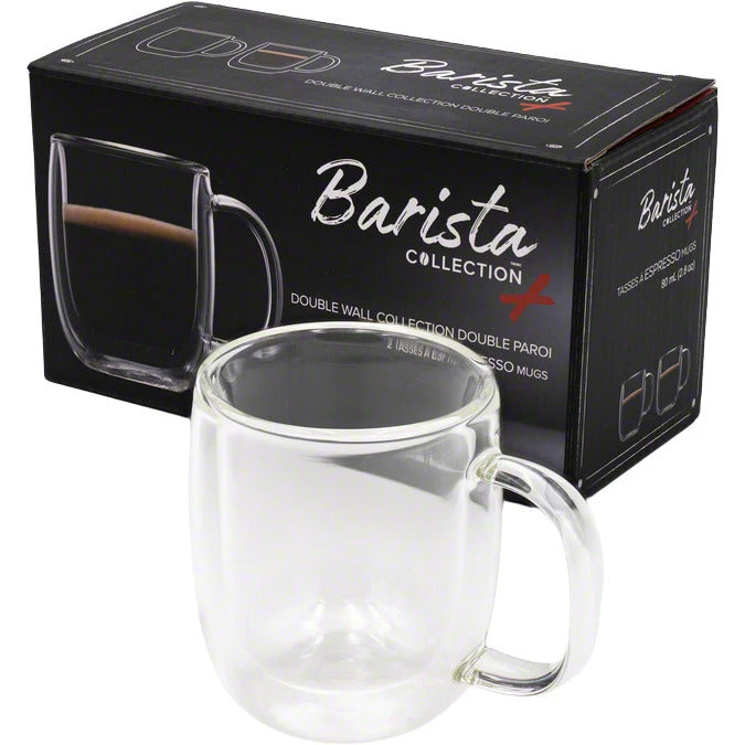 Tea Safdie & Co. Barista Plus Double Wall Espresso Mug - Set Of 2 - 80 Ml 5 Tea Safdie & Co. Barista Plus Double Wall Espresso Mug - Set Of 2 - 80 Ml