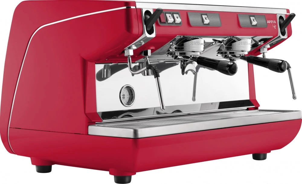 Nuova Simonelli Appia Life - 2 Group - Semi Automatic - Heart Red 3 Nuova Simonelli Appia Life - 2 Group - Semi Automatic - Heart Red