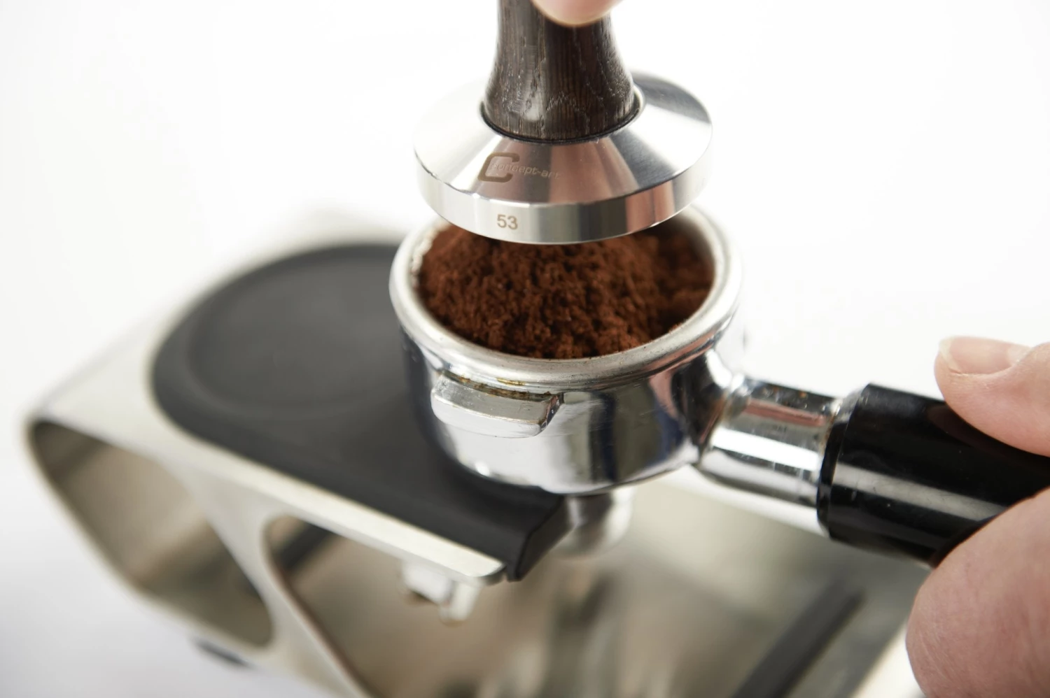 Tea JoeFrex Tamping Station Professional Down 4 Tea JoeFrex Tamping Station Professional Down