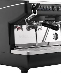 Nuova Simonelli Appia Life - 2 Group Compact - Volumetric W/ Easy Cream - Black