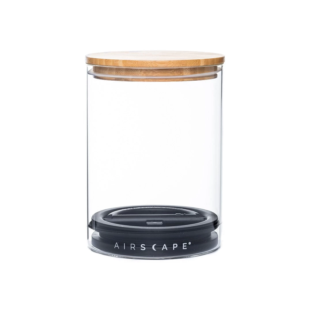 Planetary Designs Airscape Glass Coffee Bean Canister - 64 Oz 4 Planetary Designs Airscape Glass Coffee Bean Canister - 64 Oz
