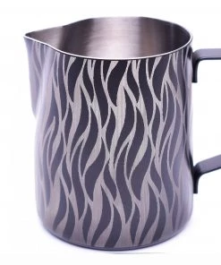 JoeFrex Milk Frothing Pitcher – Flowers - 350ml (12oz)