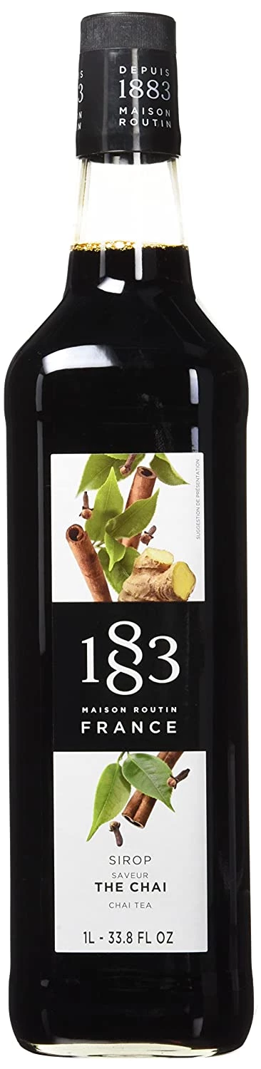 1883 Chai Tea Syrup - 1L (Glass Bottle) 3 1883 Chai Tea Syrup - 1L (Glass Bottle)