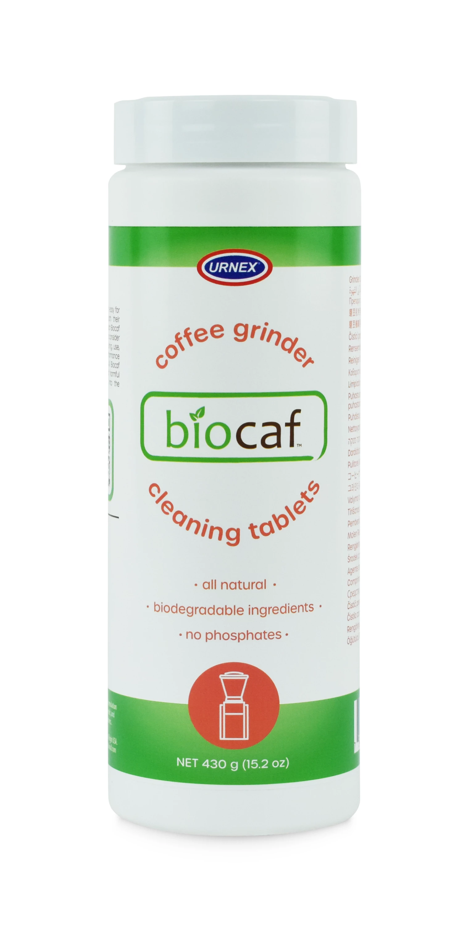 Urnex Biocaf Grinder Cleaner - 430 G 3 Urnex Biocaf Grinder Cleaner - 430 G