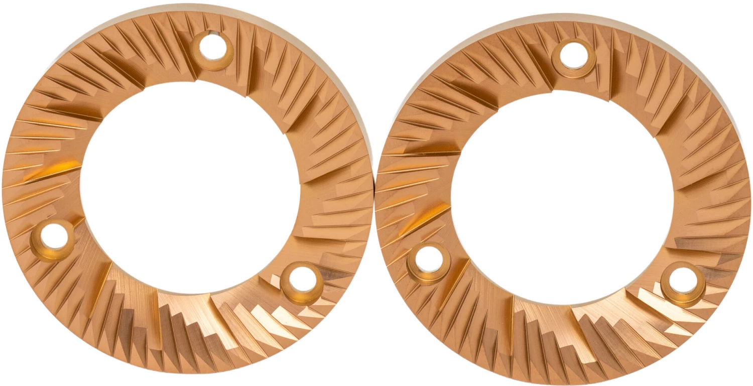 SSP Red Speed Coated Grinder Burrs - 83mm (ESP/Ceado) Tea 4 SSP Red Speed Coated Grinder Burrs - 83mm (ESP/Ceado) Tea