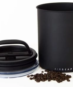 Planetary Designs Airscape Kilo - 1 Kg Coffee Bean Canister - Matte Black