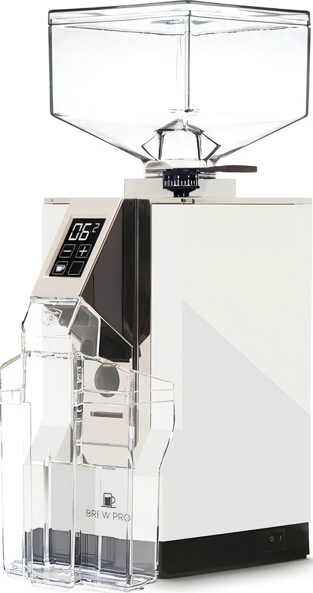 Tea Eureka Mignon Brew Pro Burr Grinder - White 3 Tea Eureka Mignon Brew Pro Burr Grinder - White