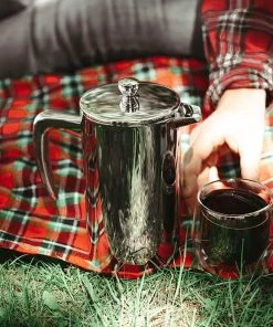 Tea Grosche Dublin Stainless Steel French Press 8 Tea Grosche Dublin Stainless Steel French Press