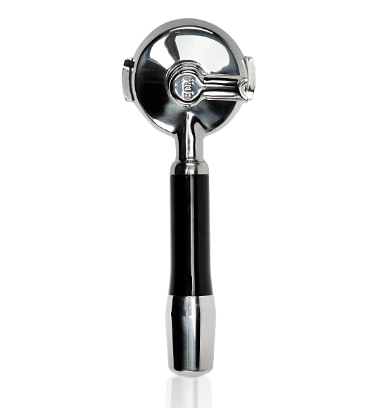 ECM Premium Stainless Steel Portafilter - 58mm - Single Spout Tea 4 ECM Premium Stainless Steel Portafilter - 58mm - Single Spout Tea