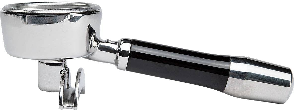 ECM Premium Stainless Steel Portafilter - 58mm - Single Spout Tea 3 ECM Premium Stainless Steel Portafilter - 58mm - Single Spout Tea