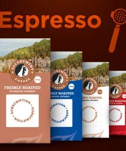 Escarpment Coffee Roasters Tea Espresso Subscription Box