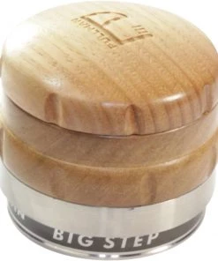 Tea Pullman Palm Tamper - W/ BigStep Base - Australian Oak