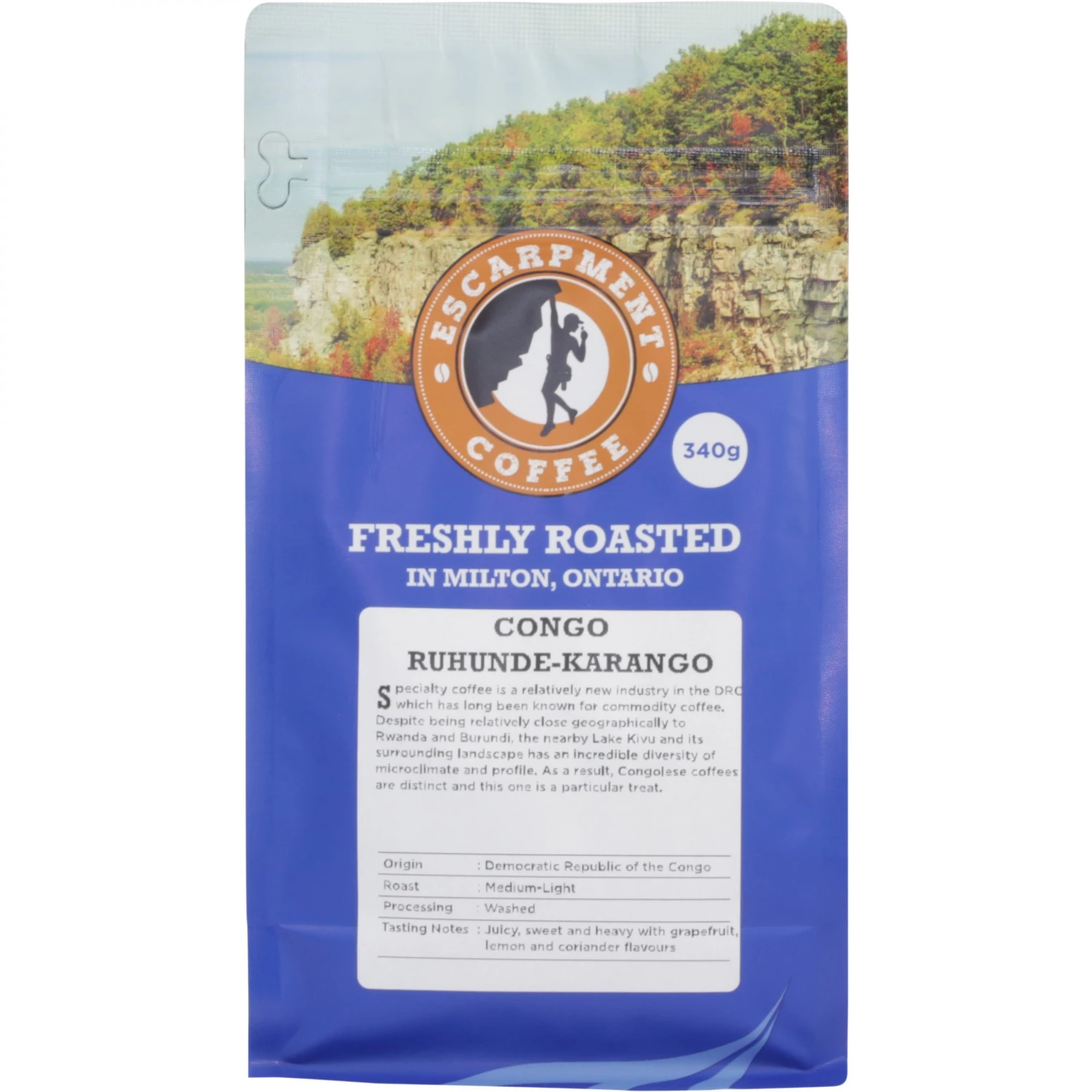 Escarpment Coffee Roasters Coffee/Tea Congo Ruhunde-Karango 3 Escarpment Coffee Roasters Coffee/Tea Congo Ruhunde-Karango