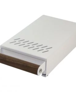 The Coffee Knock Drawer Company - Grounds Cub Pro Knock Box (Drawer) - Powdercoat White Tea