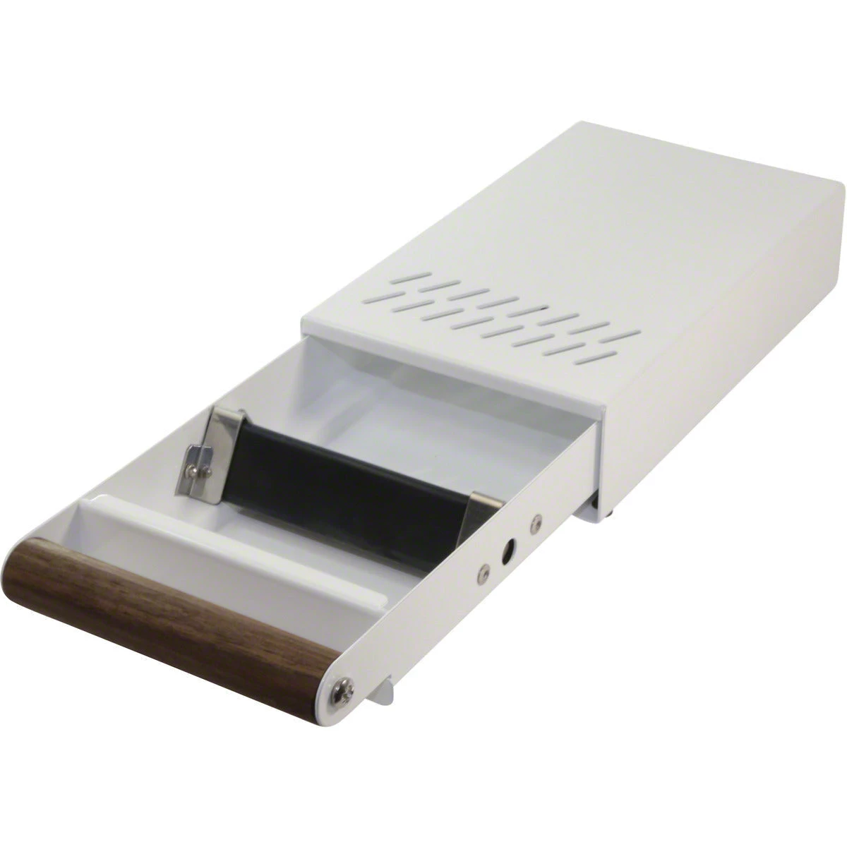 The Coffee Knock Drawer Company - Grounds Cub Pro Knock Box (Drawer) - Powdercoat White Tea 4 The Coffee Knock Drawer Company - Grounds Cub Pro Knock Box (Drawer) - Powdercoat White Tea