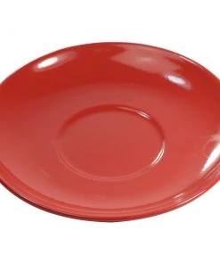 Inker 14.5 Cm Saucer - Cappuccino - Red