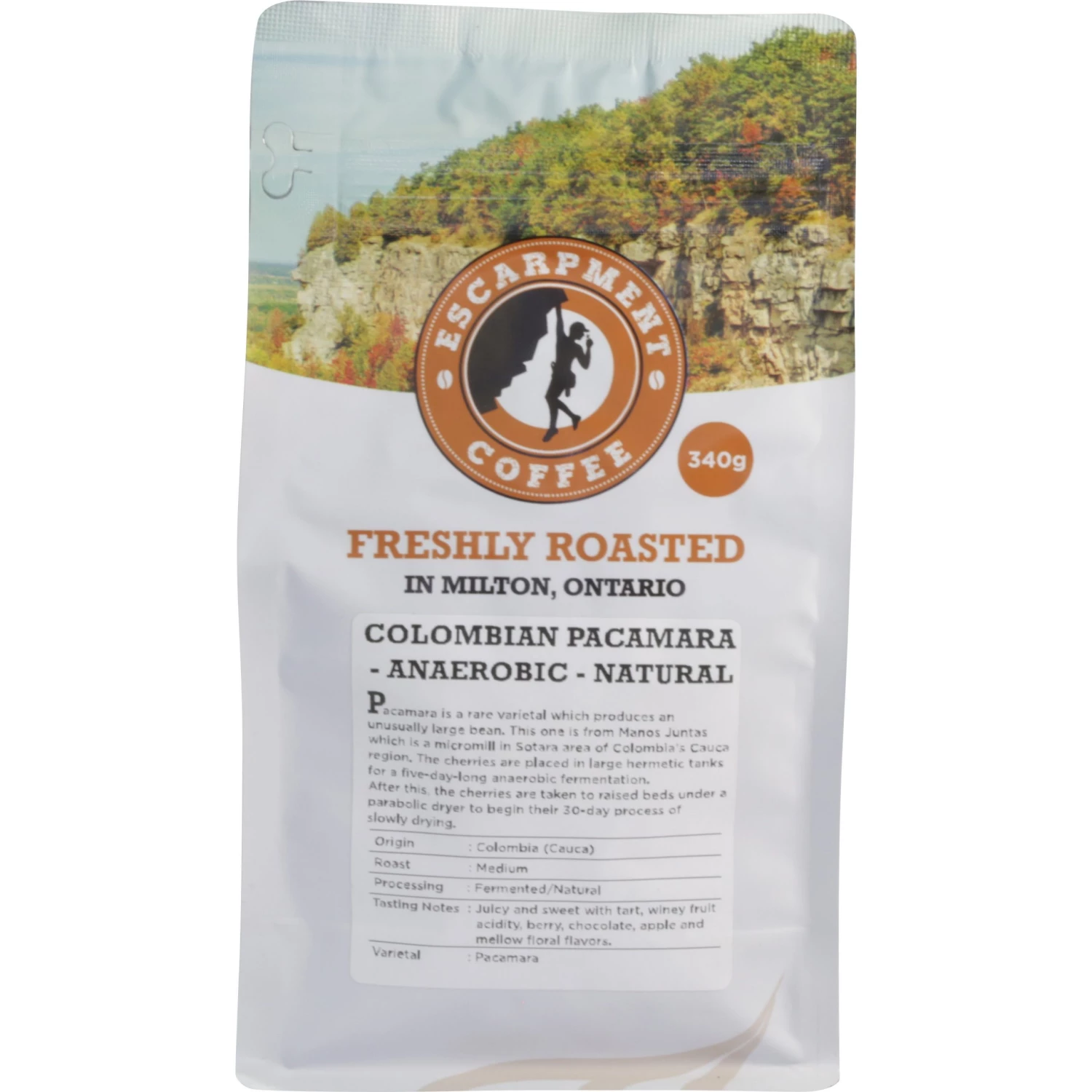 Escarpment Coffee Roasters Colombian Pacamara - Anaerobic - Natural 3 Escarpment Coffee Roasters Colombian Pacamara - Anaerobic - Natural