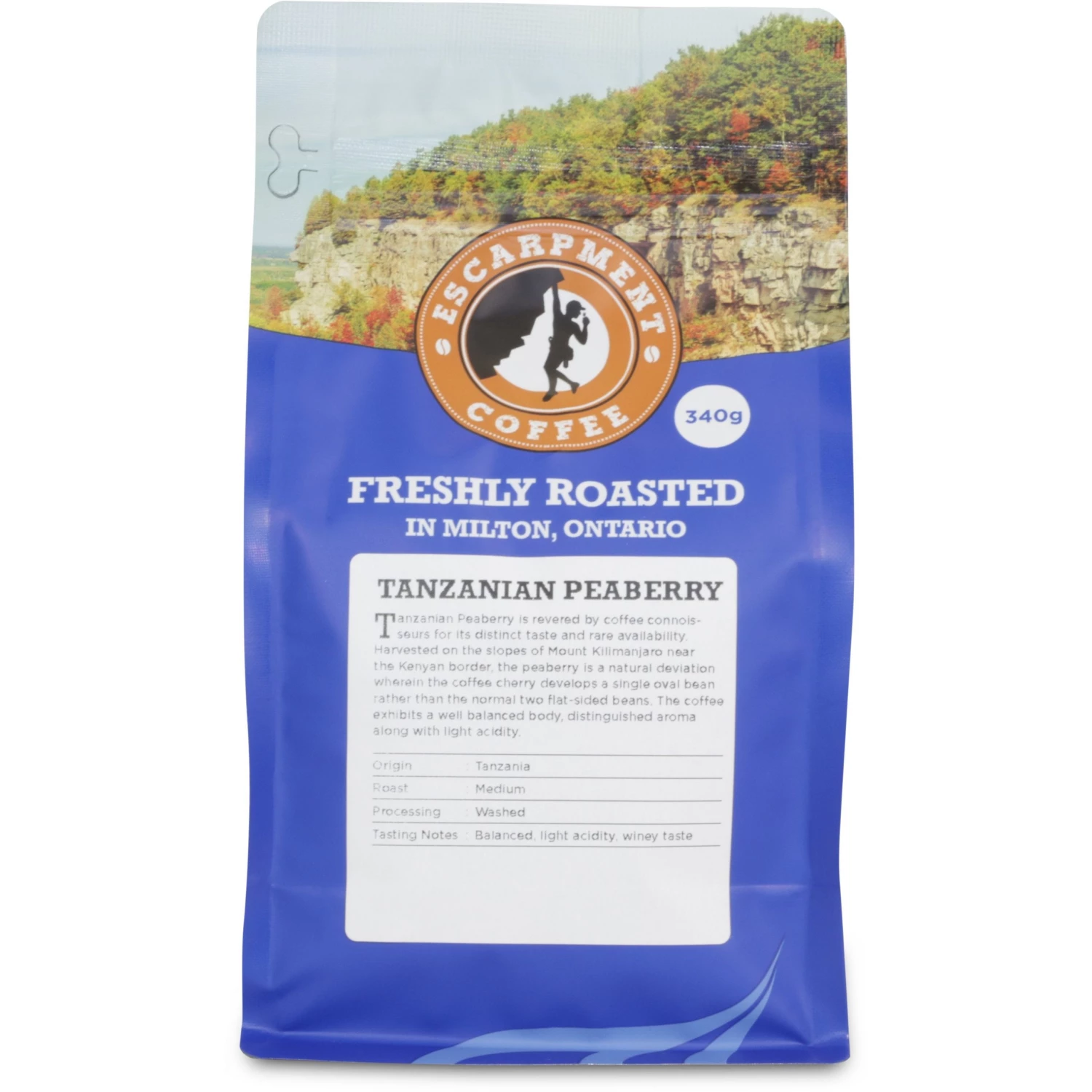 Escarpment Coffee Roasters Coffee/Tea Tanzanian Peaberry 3 Escarpment Coffee Roasters Coffee/Tea Tanzanian Peaberry