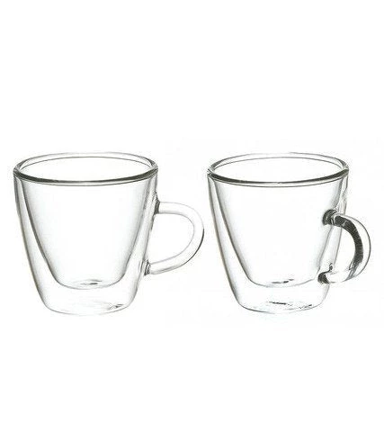 Grosche Turin Double Walled Espresso Cups (Set Of 2) - 4.7 Oz 4 Grosche Turin Double Walled Espresso Cups (Set Of 2) - 4.7 Oz