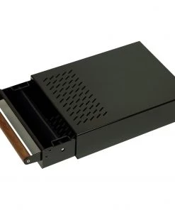 The Coffee Knock Drawer Company - Grounds Control 1 Knock Box (Drawer) - Powdercoat Black Tea