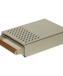 The Coffee Knock Drawer Company - Grounds Control 5 Knock Box (Drawer) - Brushed Satin Tea