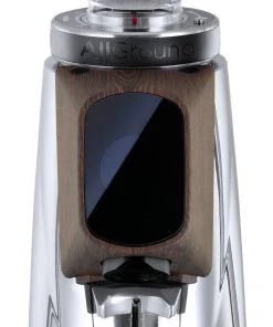 Fiorenzato F4 AllGround Burr Grinder - Chrome And Dark Oak