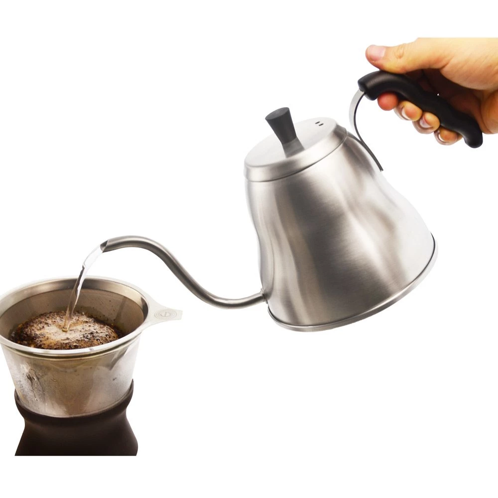 Grosche Marrakesh Stainless Steel Gooseneck Pour Over Kettle - 1L Tea 5 Grosche Marrakesh Stainless Steel Gooseneck Pour Over Kettle - 1L Tea