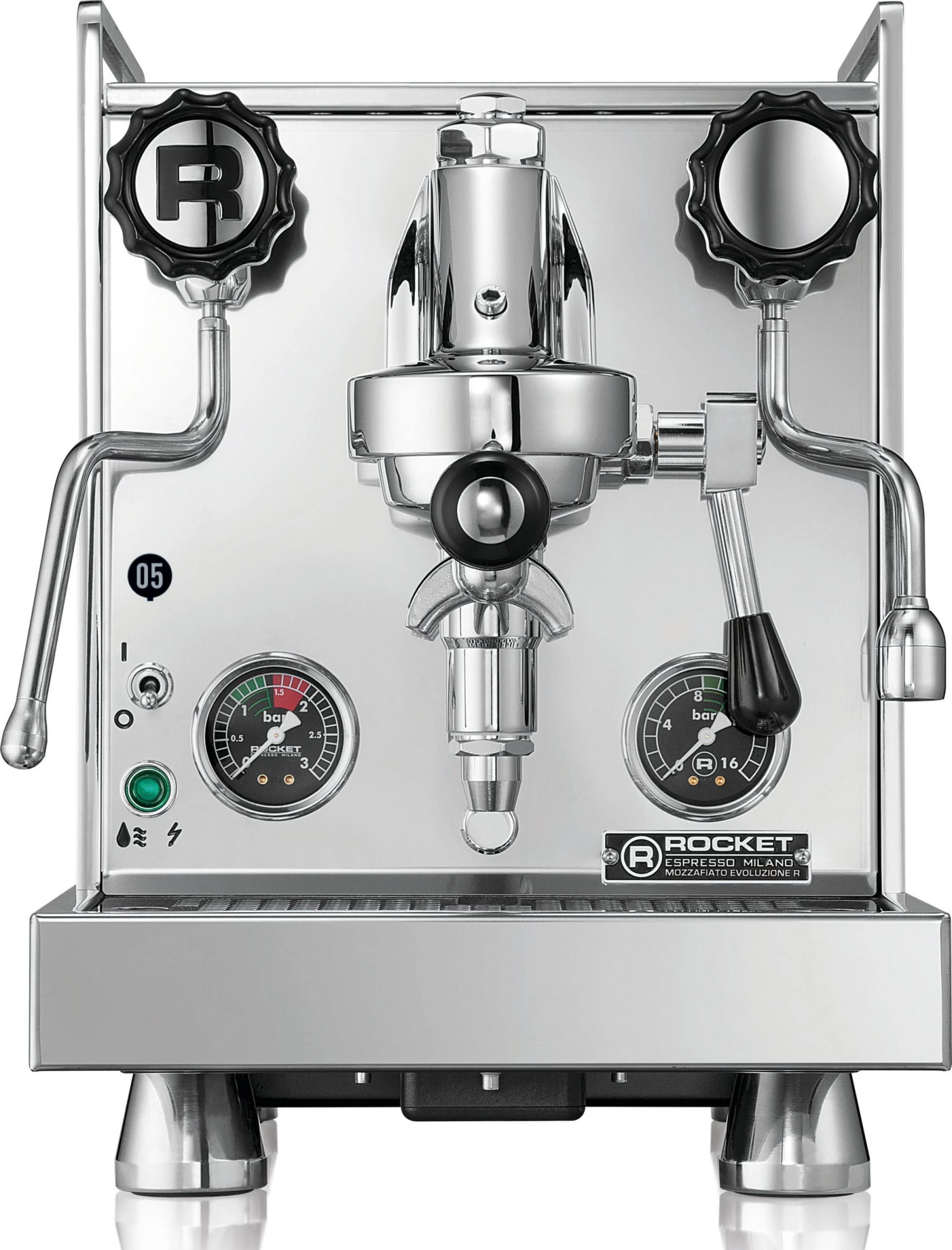 Rocket Mozzafiato Cronometro Evoluzione R W/ PID And Timer - Stainless Steel 4 Rocket Mozzafiato Cronometro Evoluzione R W/ PID And Timer - Stainless Steel