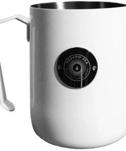 Pesado Frothing Pitcher - 490ml / 16.5oz - White