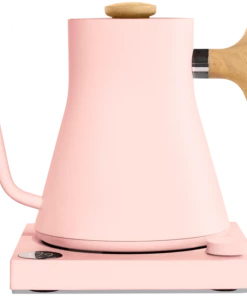 Fellow Stagg EKG Pour-Over Kettle 0.9L - Warm Pink + Maple Tea