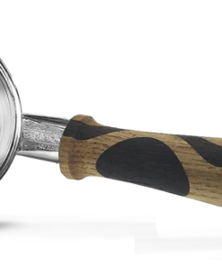 Tea Pesado Bottomless (Naked) Portafilter For La Marzocco And E61 Group - Ola Wood 7 Tea Pesado Bottomless (Naked) Portafilter For La Marzocco And E61 Group - Ola Wood