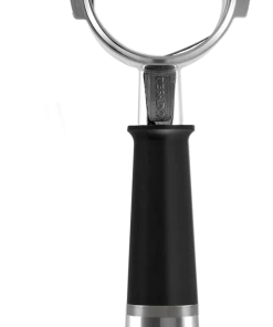 Tea Pesado Bottomless (Naked) Portafilter For Nuova Simonelli & Victoria Arduino - Black/Silver 7 Tea Pesado Bottomless (Naked) Portafilter For Nuova Simonelli & Victoria Arduino - Black/Silver