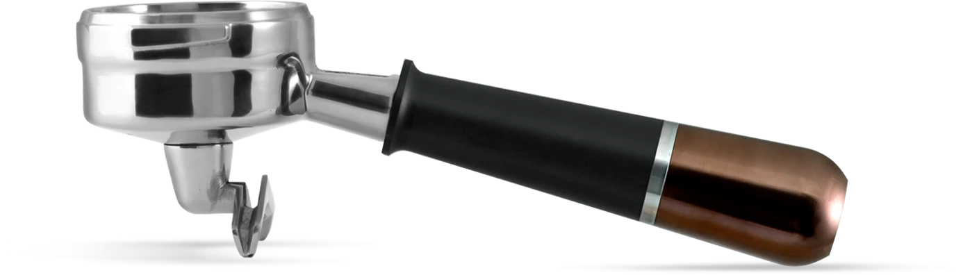 Tea Pesado Double Spout Portafilter For La Marzocco And E61 Group - Black/Bronze 3 Tea Pesado Double Spout Portafilter For La Marzocco And E61 Group - Black/Bronze