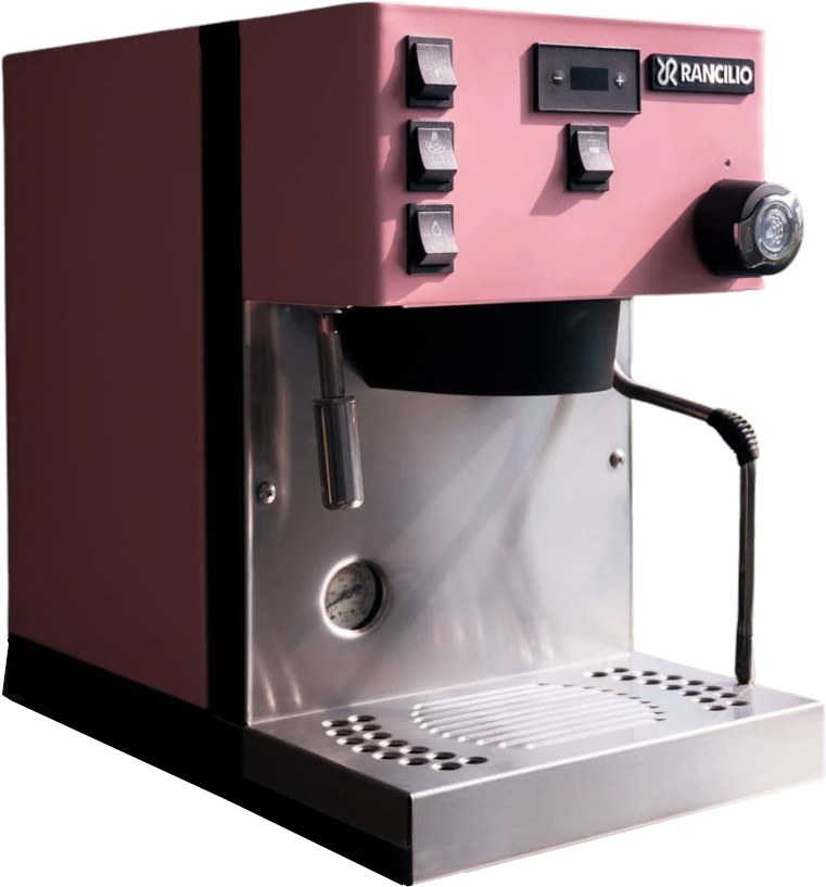 Tea Rancilio Silvia Pro X Dual Boiler Espresso Machine W/ PID - Pink 4 Tea Rancilio Silvia Pro X Dual Boiler Espresso Machine W/ PID - Pink