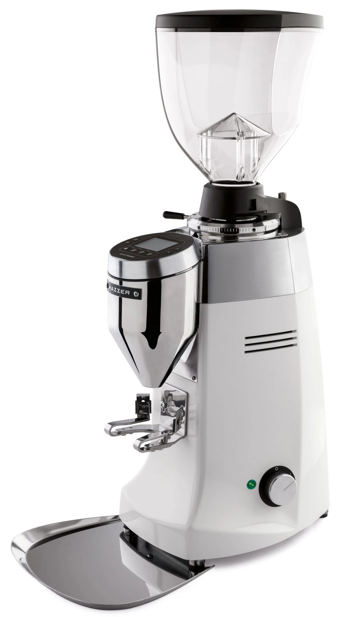 Mazzer Robur S Electronic Conical Burr Grinder - White Tea 3 Mazzer Robur S Electronic Conical Burr Grinder - White Tea