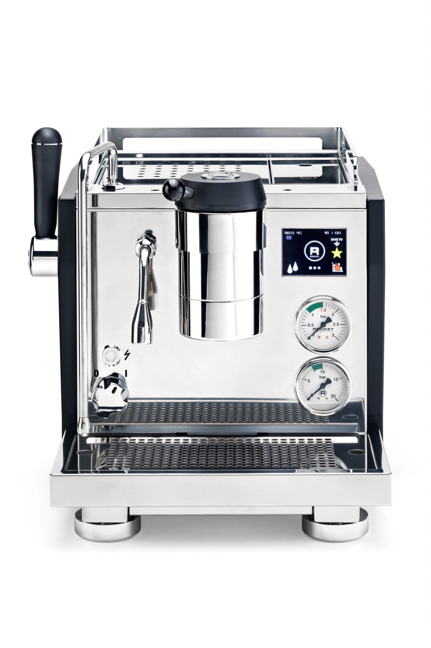 Rocket R Nine One (R9) Espresso Machine - Black Tea 8 Rocket R Nine One (R9) Espresso Machine - Black Tea
