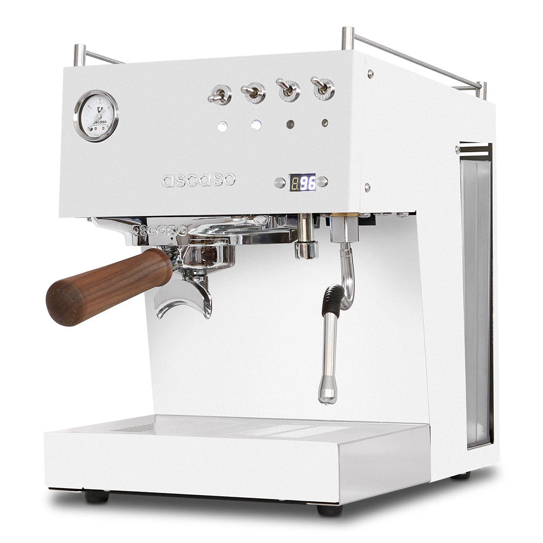 Tea Ascaso Steel Duo Professional Espresso Machine W/ PID - White 4 Tea Ascaso Steel Duo Professional Espresso Machine W/ PID - White
