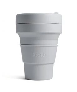 Stojo Collapsible Pocket Cup - Grey Tea