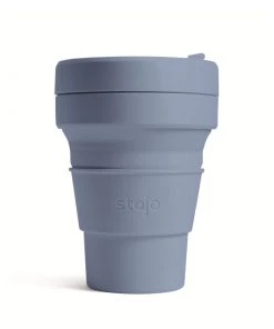 Stojo Collapsible Pocket Cup - Steel Blue