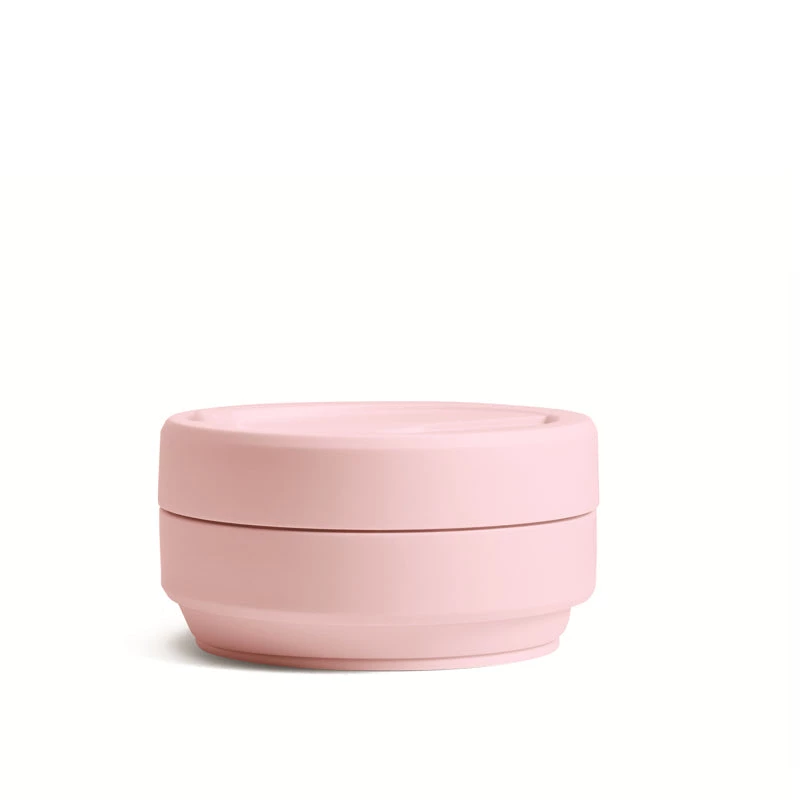 Stojo Collapsible Pocket Cup - Rose Tea 4 Stojo Collapsible Pocket Cup - Rose Tea