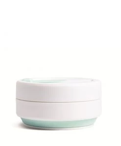 Stojo Collapsible Pocket Cup - White/Mint